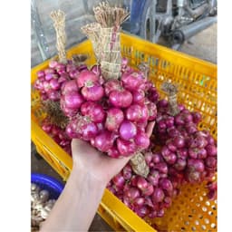1Kg(Hành Chùm Tím-HànhVĩnhChâu)Ðặc Sản Sóc Trăng 1