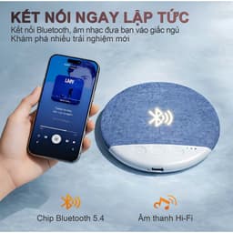 Loa Ngủ Dưới Gối X3 Pro , Chất Lượng Âm Thanh Cao , Siêu Mỏng Chỉ 1cm , Tích Hợp Sẵn Tiếng Ồn Trắng Hỗ Trợ Giấc Ngủ 7