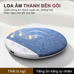 Loa Ngủ Dưới Gối X3 Pro , Chất Lượng Âm Thanh Cao , Siêu Mỏng Chỉ 1cm , Tích Hợp Sẵn Tiếng Ồn Trắng Hỗ Trợ Giấc Ngủ 4