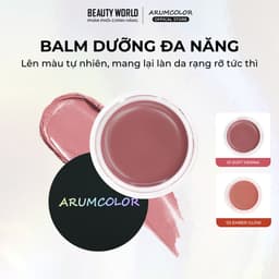 Son & Má Hồng Dạng Kem Balm Dưỡng Đa Năng Arumcolor Smooth Tint Color Balm 4g 2