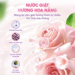 Nước Giặt Xả TopGia Hương Hoa Nắng 2 Lít Đậm Đặc Giặt Sạch Lưu Hương Thơm Lâu Mềm Vải Dùng Cho Giặt Tay Giặt Máy 4