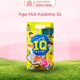 [Nội địa Nhật] Kẹo mút KODOMO IQ/CA Bổ Sung CANXI & DHA Cho bé Vị Trái Cây 3