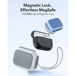 Ốp AirPods ESR 2025 Orbit Hybrid (HaloLock) cho AirPods Pro 3 - Màu trắng - Hàng chính hãng 5