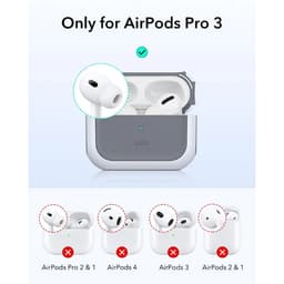 Ốp AirPods ESR 2025 Orbit Hybrid (HaloLock) cho AirPods Pro 3 - Màu trắng - Hàng chính hãng 3