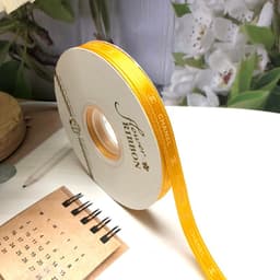 Ruy Băng Gói Quà In Họa Tiết Chữ Bản 1cm – 2.5cm | Cuộn 40 Yards Nhiều Màu 8
