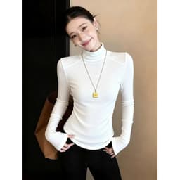 Áo Giữ Nhiệt Lót Lông Dày Dặn Basic Dễ Phối Đồ JUSTDUN PQ5 7