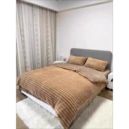 Bộ vỏ chăn ga gối nỉ nhung lông thỏ siêu mềm mịn 2