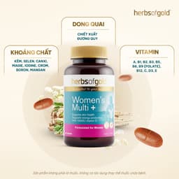 Viên Uống Women's Multi+ Herbs of Gold (60 Viên) 2