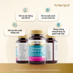 Viên Uống Women's Multi+ Herbs of Gold (60 Viên) 3