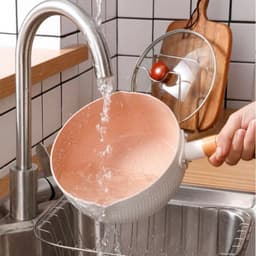Chảo Lòng Sâu 18cm, Chống Dính Đáy Từ, Nồi Nấu Bột Cho Bé Đa Năng Đa Năng - Vân Đá Ceramic 8