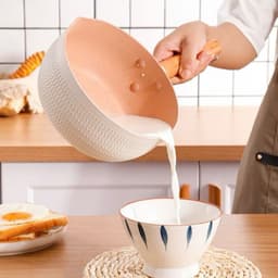 Chảo Lòng Sâu 18cm, Chống Dính Đáy Từ, Nồi Nấu Bột Cho Bé Đa Năng Đa Năng - Vân Đá Ceramic 2