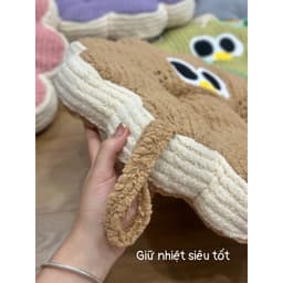 Đệm ngồi bệt hình trái cây, lót ghế vui nhộn vải nỉ êm ái, thoáng khí, không rụng lông, kích thước 40cm. 5