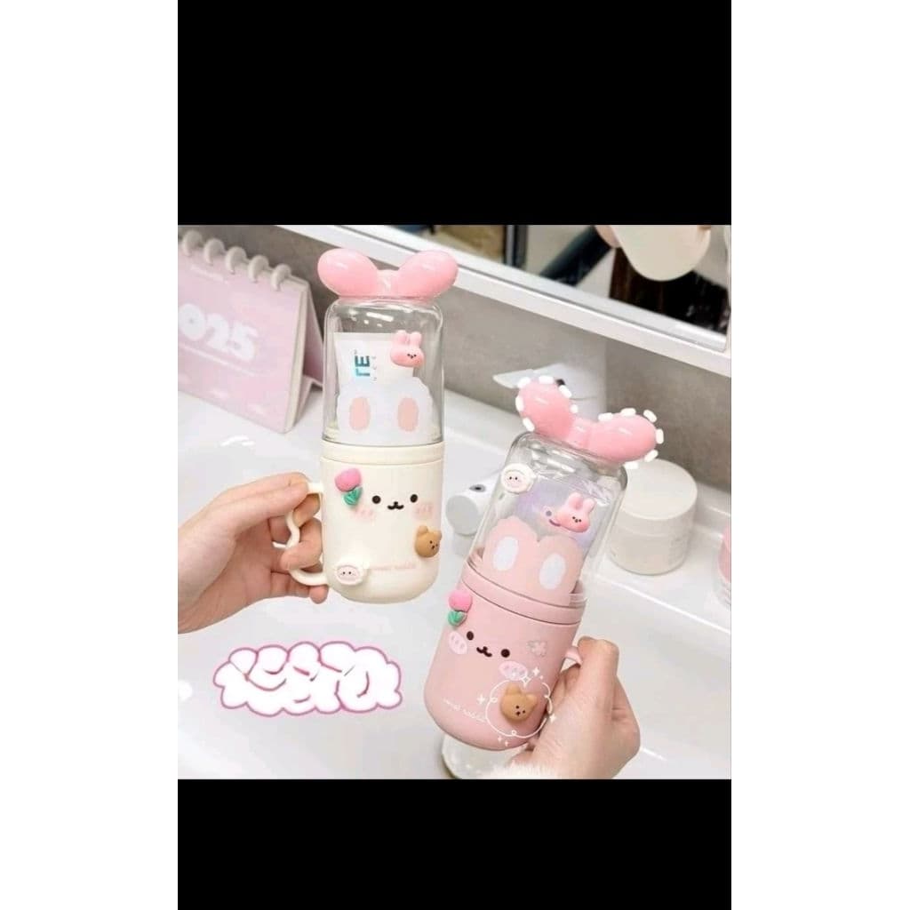 hộp đựng bàn chải đánh răng di động dễ thương,, hộp đựng bàn chải đánh răng du lịch kèm cốc đựng nước súc miệng