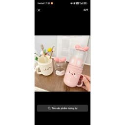 hộp đựng bàn chải đánh răng di động dễ thương,, hộp đựng bàn chải đánh răng du lịch kèm cốc đựng nước súc miệng 6