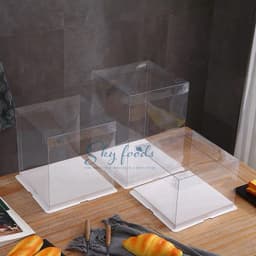 Set 10 Hộp Mica Trong Size 18 18 (Cao 13cm) 3 chi tiết 8