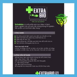 Men vi sinh Extra Bio - chế phẩm xử lý nước cho hồ cá 6