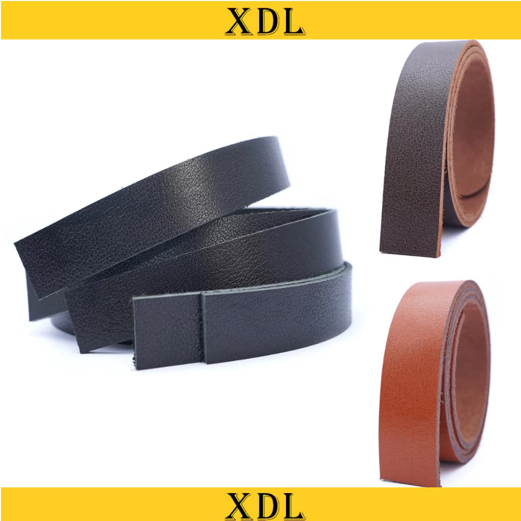 Thắt lưng nam da trâu nguyên miếng XDL, dây lưng nam chất liệu da thật đủ 3 màu B4 B1