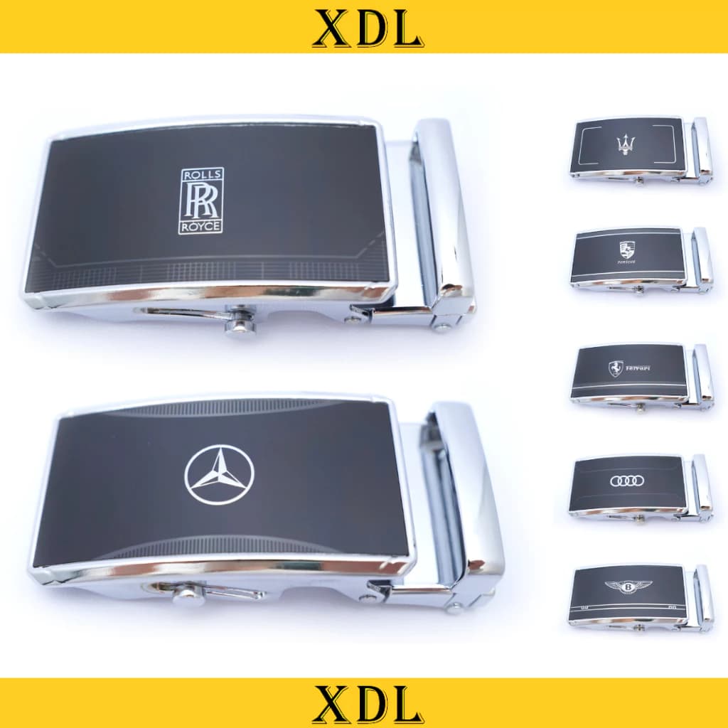 Mặt thắt lưng nam khóa lăn tự động, đầu khóa con lăn hiệu xe L283T