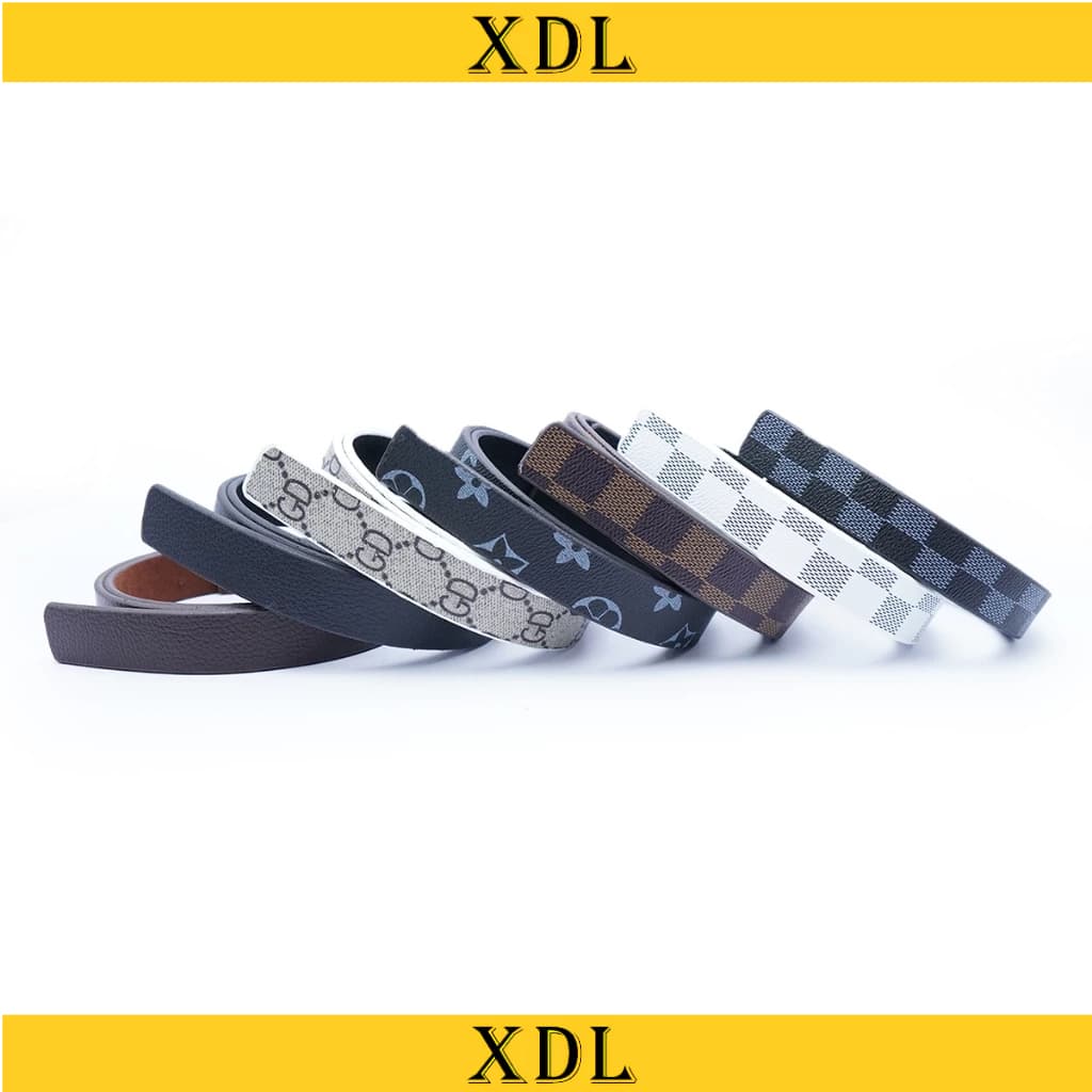 Thắt lưng nam nữ 2,5cm không mặt khoá, dây lưng unisex nhiều màu N7
