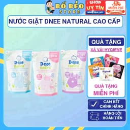 Nước Giặt Dnee Cao Cấp Đậm Đặc, Thơm Lâu An Toàn Cho Trẻ Sơ Sinh 400ml 1