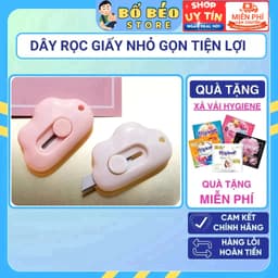 Dao Rọc Cắt Giấy Hình Đám Mây Đáng Yêu Lưỡi Bền Bỉ Tiện Lợi 1