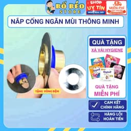 Nắp Đậy Cống Ngăn Mùi Thông Minh Chống Côn Trùng, Ngăn Mùi Hôi Nhà Tắm 1