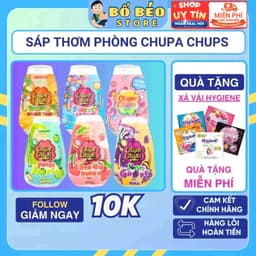 Sáp Thơm Phòng Chupa Chups Thái Lan 230g Làm Thơm, Khử Mùi Hôi Phòng, Hương Kẹo Ngọt, Trái Cây 1