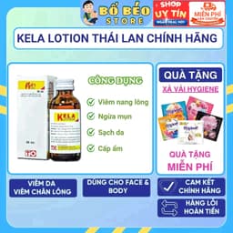 Kela Lotion Thái Lan Dùng Cho Da Viêm Lỗ Chân Lông Giúp Da Mịn Màng 30ml/60ml 1