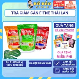 Trà FitneThái Lan trà thảo mộc giúp nhuận tràng, hỗ trợ giảm cân giữ dáng, đủ vị mẫu mới 1