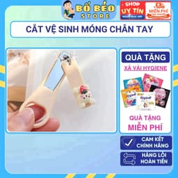Bấm Móng Tay Y7 Hình Nổi 3D Siêu Cool Kèm Cắt Sửa Móng Tay Lưỡi Thép 1