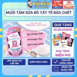 Muối tắm tẩy tế bào chết chiết xuất sữa bò A Bonne Spa Milk Salt Thái Lan 350g 1
