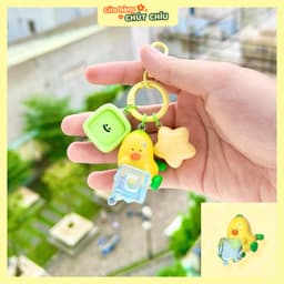 Móc khoá đồ chơi mô hình Bana x Bana - Cửa hàng chút chíu 6
