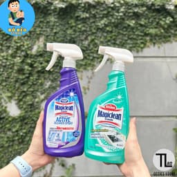 Tẩy đa năng Magiclean Thái Lan rửa nhà vệ sinh, nhà bếp 500ml đánh bay cặn canxi, dầu mỡ dễ dàng 2
