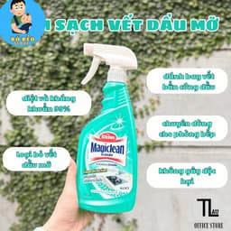 Tẩy đa năng Magiclean Thái Lan rửa nhà vệ sinh, nhà bếp 500ml đánh bay cặn canxi, dầu mỡ dễ dàng 4