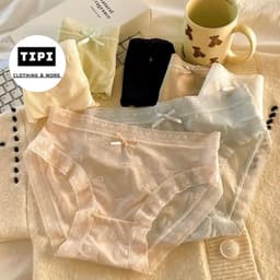 Quần lót nữ ren họa tiết trái tim Mix Color B2-01 1