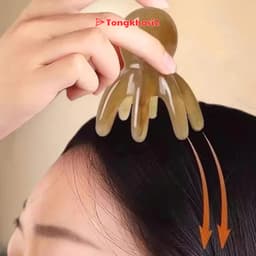 Cây massage da đầu hình bạch tuộc giúp thư giãn và kích thích tuần hoàn máu hiệu quả. 7