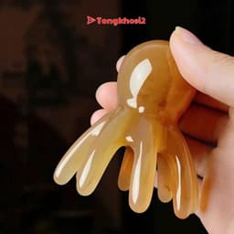 Cây massage da đầu hình bạch tuộc giúp thư giãn và kích thích tuần hoàn máu hiệu quả. 3