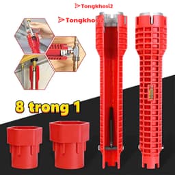 PVN68733 Cờ lê ma thuật đa năng 8 trong 1 mới dụng cụ ống nước bồn rửa cờ lê đa năng 8 trong 1 mới VINBEO-[CHAU03] 3