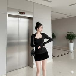áo kiểu nữ dài tay tôn dáng-mẫu áo thiết kế thời trang  hiện nay mang phong cách hàn quốc 2