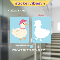 Decal Sticker, Vietnam Flag & slogan "Viet Nam Hoa Binh", Decor Lễ 30/4, 1/5, 2/9, Kính, cửa hàng, Laptop SFL15 5