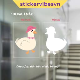 Decal Sticker, Kawaii Pastel Flower & Cute "HELLO" Quote dễ thương, decor kính, phòng cho bé , cửa kính, cửa hàng, SQ27 4
