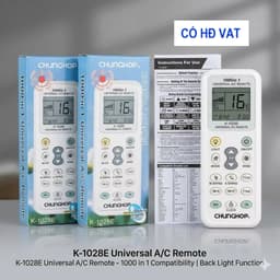 Remote đa năng máy lạnh CHUNGHOP – Điều khiển thay thế hầu hết các dòng máy lạnh GH-GI01 dùng AA3.7V 1