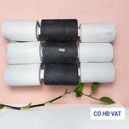 Màng cuốn ống lạnh - 1kg 3 cuộn  Xi quấn ống đồng trắng/đen – Simili cuốn ống cách nhiệt 300g/cuộn 1