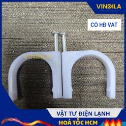 Túi 50, 100 cái Đinh Móc Ống Đồng, Dây Điện Phi 21 – 34 – 42 [ĐÓNG GÓI NGUYÊN BỊCH] 1