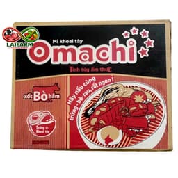 [Laifarm]  Mì Omachi Xốt Bò Hầm Masan PD205 Thùng 30 Gói x 80g [Giao ngẫu nhiên theo lô của NSX]-Ngẫu nhiên 2