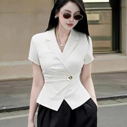vest nữ-thời trang công sở-thanh lịch, hiện đại,tạo cảm giác trẻ trung a-12 3