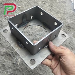 Bản Mã Chân Đế, Góc đỡ kèo, Góc mài kèo, Góc vuông,... | Bát U dày 3mm chắc chắn, tiện lợi 5