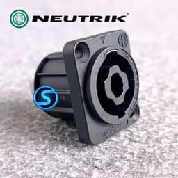 Ổ loa, giắc cắm loa hãng, newtrik,  Neutrik NL4MPXX ( Giá 1c ) 3