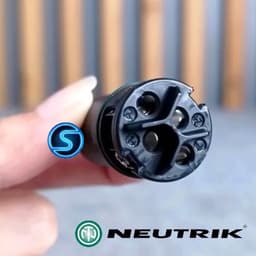 Giắc cắm loa, jack loa sân khấu hãng, neutrik, Newtrik NL4FXX-W-S ( Giá 1c ) 6