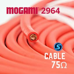 Dây cáp tín hiệu MOGAMI 2964 - 75om ( Giá 1m ) 3